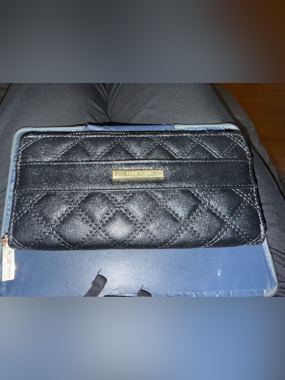Anne Klein Zip Around Wallet